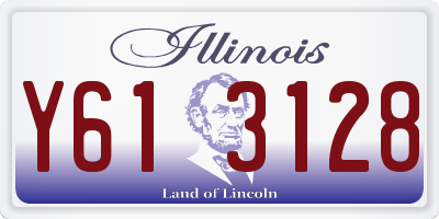 IL license plate Y613128