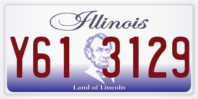 IL license plate Y613129