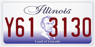 IL license plate Y613130