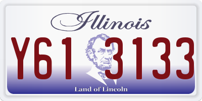 IL license plate Y613133