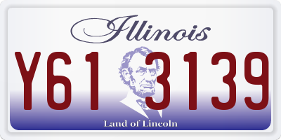 IL license plate Y613139