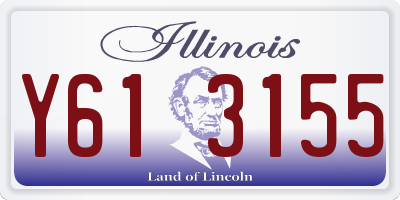 IL license plate Y613155