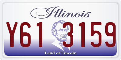 IL license plate Y613159