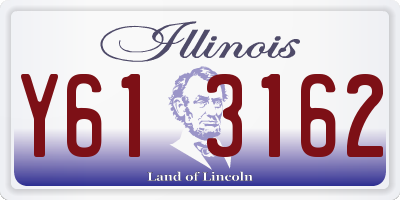IL license plate Y613162