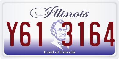 IL license plate Y613164