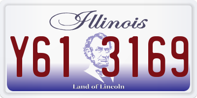 IL license plate Y613169