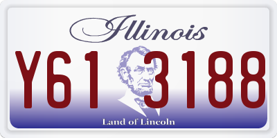 IL license plate Y613188