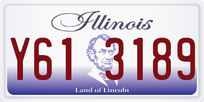 IL license plate Y613189