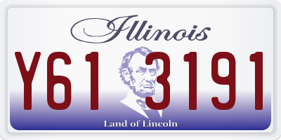 IL license plate Y613191