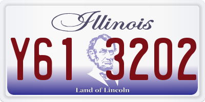 IL license plate Y613202