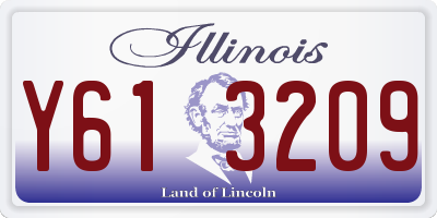 IL license plate Y613209