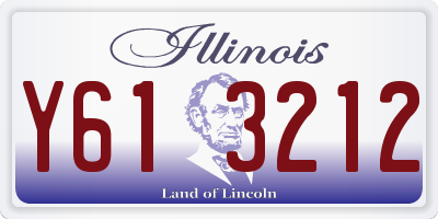 IL license plate Y613212
