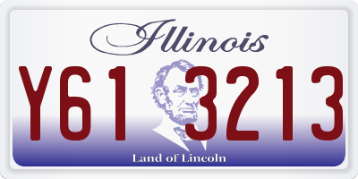 IL license plate Y613213