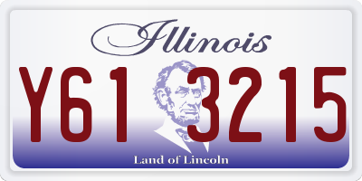 IL license plate Y613215