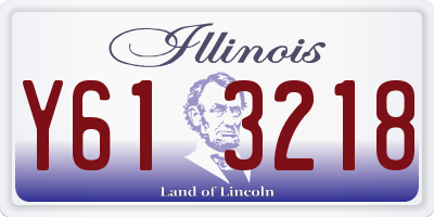 IL license plate Y613218
