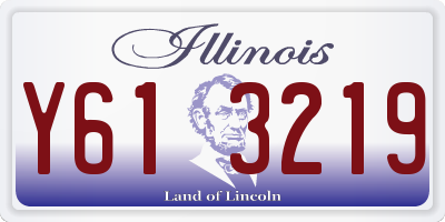 IL license plate Y613219