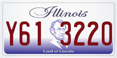 IL license plate Y613220