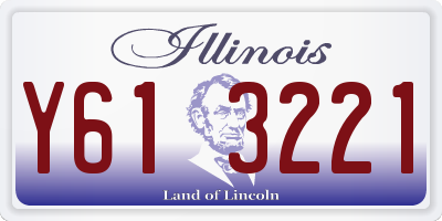 IL license plate Y613221
