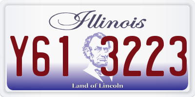 IL license plate Y613223