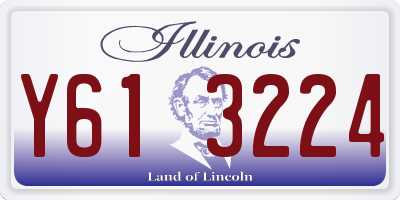 IL license plate Y613224