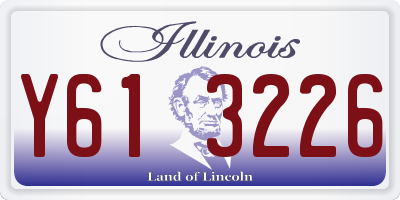 IL license plate Y613226