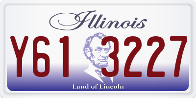 IL license plate Y613227