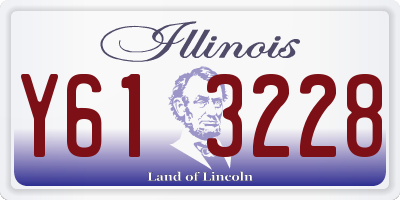 IL license plate Y613228