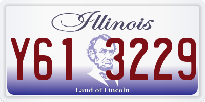 IL license plate Y613229