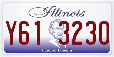 IL license plate Y613230