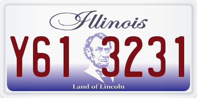 IL license plate Y613231