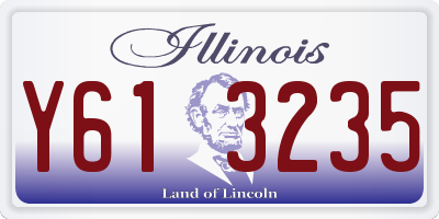 IL license plate Y613235