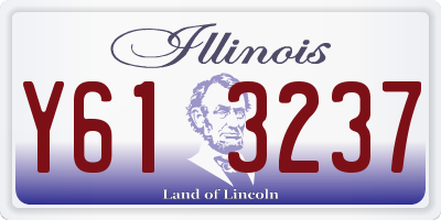 IL license plate Y613237