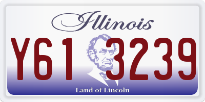 IL license plate Y613239