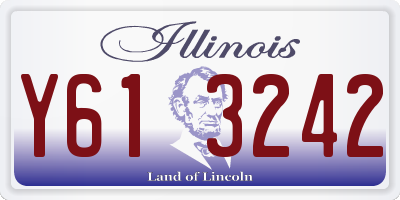 IL license plate Y613242