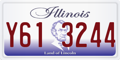 IL license plate Y613244