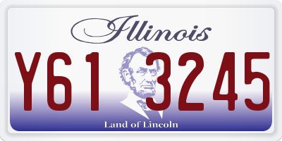 IL license plate Y613245