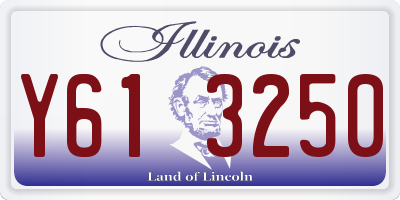 IL license plate Y613250