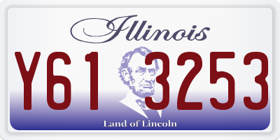IL license plate Y613253