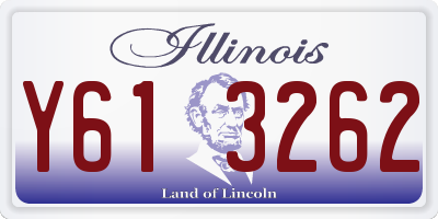 IL license plate Y613262