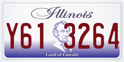IL license plate Y613264