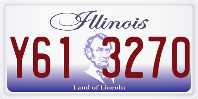 IL license plate Y613270