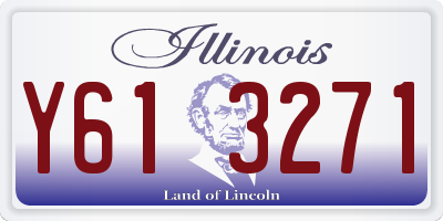 IL license plate Y613271