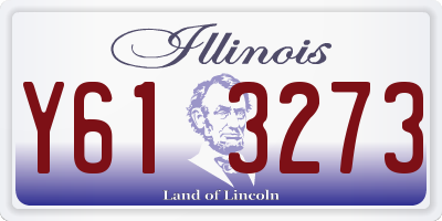 IL license plate Y613273