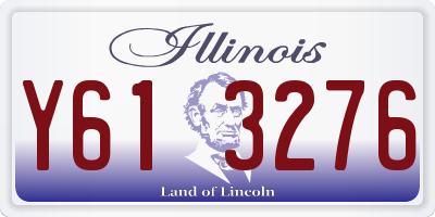 IL license plate Y613276