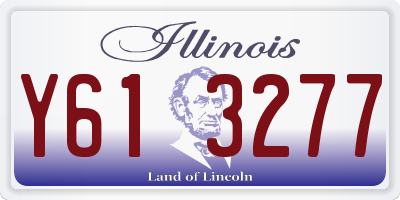 IL license plate Y613277
