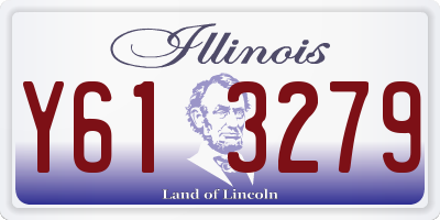 IL license plate Y613279