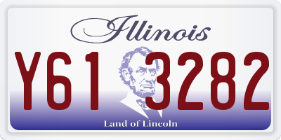 IL license plate Y613282