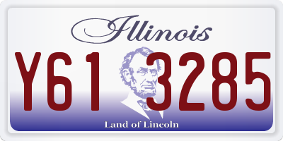 IL license plate Y613285