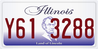 IL license plate Y613288