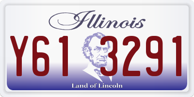 IL license plate Y613291